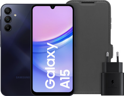 Samsung Galaxy A15 128GB Schwarz 4G + Zubehörpaket ist nicht mehr verfügbar