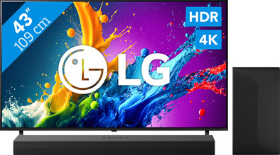 LG 43QNED80T6A (2024) + Soundbar is no longer available