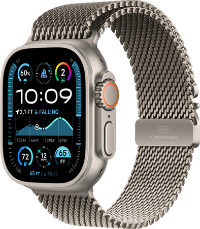 Apple Watch Ultra 2 4G 49mm Silver Milanese Watch Strap M is no longer available
