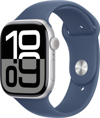 Apple Watch Series 10 46 mm Silber Sportarmband S/M ist nicht mehr verfügbar