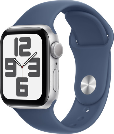 Apple Watch SE 2024 40 mm Silber Sportarmband S&#x2F;M ist nicht mehr verfügbar