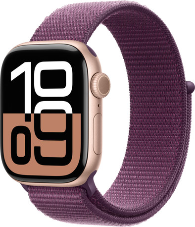 Apple Watch Series 10 42 mm Roségold Sport Loop ist nicht mehr verfügbar