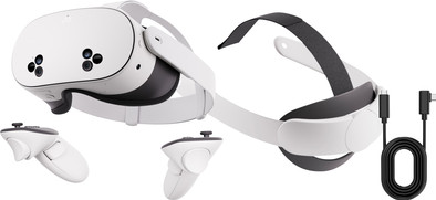 Meta Quest 3S 256GB + Link-Kabel + Elite Strap ist nicht mehr verfügbar