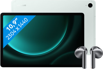Samsung Galaxy Tab S9 FE 256GB WiFi Green + Galaxy Buds3 Black is no longer available