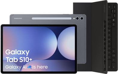 Samsung Galaxy Tab S10 Plus 12.4 inches 256GB WiFi and 5G Gray + Keyboard Cover QWERTZ is no longer available
