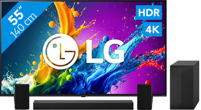 LG 55QNED80T6A (2024) + LG DS60T is no longer available