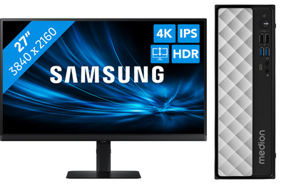 Medion Akoya T80 MD34590 + Samsung LS27D800UAUXEN ist nicht mehr verfügbar