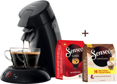 Philips Senseo Original HD6553/67 Schwarz + 52 Kaffeepads ist nicht mehr verfügbar