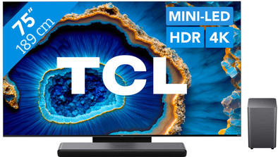 TCL QD Mini-LED 75C803 (2023) + TCL S55H 2.1 Soundbar is no longer available