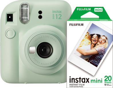 Fujifilm Instax Mini 12 Mint Green + Fotopapier (20 Stück) ist nicht mehr verfügbar