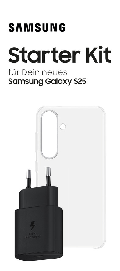 Samsung Starterset für Galaxy S25 ist nicht mehr verfügbar