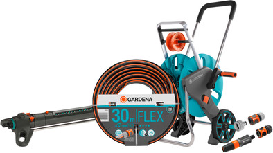 Gardena Comfort FLEX 1/2 30 m CleverRoll M Large Regnerset ist nicht mehr verfügbar