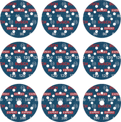 Bosch Professional EXPERT O780 125 mm K80, K120, K180 (9x) ist nicht mehr verfügbar