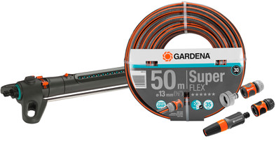 GARDENA Premium SuperFLEX 50m Large Sprinkler Pack is no longer available