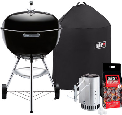 Weber Bar-B Kettle 57 cm Schwarz Starterset ist nicht mehr verfügbar