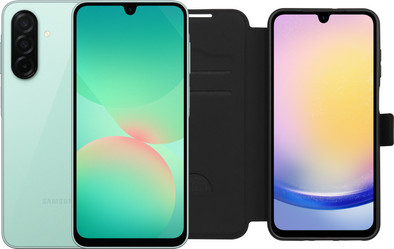Samsung Galaxy A26 128GB Green 5G + BlueBuilt Book Case Black is no longer available