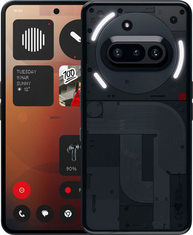 nothing phone 3a 128GBブラック スマートフォン Nothing Phone (3a) 128GB Black 5G | Coolblue | Mobile phones