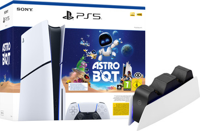 PlayStation 5 Slim mit Laufwerk + Astro Bot + Ladestation ist nicht mehr verfügbar