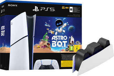 PlayStation 5 Slim Digital Edition + Astro Bot + Ladestation ist nicht mehr verfügbar