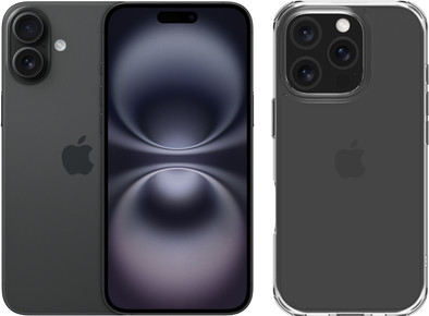 Apple iPhone 16 256GB Schwarz + BlueBuilt Protective Backcover Transparent ist nicht mehr verfügbar