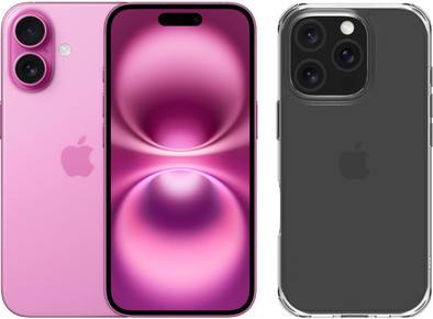 Apple iPhone 16 256GB Pink + BlueBuilt Protective Back Cover Transparent is no longer available