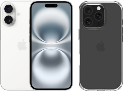 Apple iPhone 16 256GB Weiß + BlueBuilt Protective Backcover Transparent ist nicht mehr verfügbar