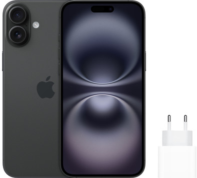 Apple iPhone 16 Plus 256GB Schwarz + Apple Schnellladegerät ist nicht mehr verfügbar