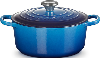 Le Creuset Signature Runder Bräter 26 cm Azurblau ist nicht mehr verfügbar