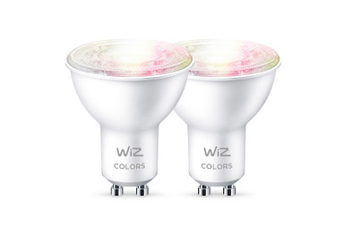 WiZ Smart-Lampe - Weißes und farbiges Licht - GU10 - Doppelpack ist nicht mehr verfügbar