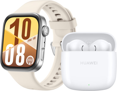 Huawei Watch Fit 4 Silber/Weiß + Huawei FreeBuds SE 2 Weiß ist nicht mehr verfügbar