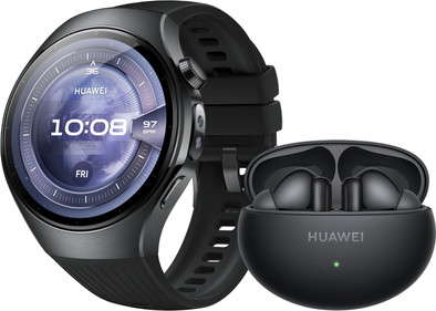 HUAWEI WATCH 5 Black 46mm + HUAWEI FreeBuds 6i Black is no longer available
