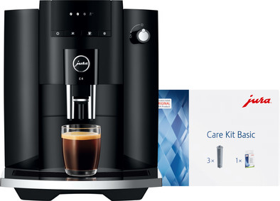 JURA E4 Piano Black (EA) + Basis Pflegeset ist nicht mehr verfügbar