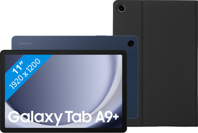 Samsung Galaxy Tab A9 Plus 11 Zoll 6GB/128GB Wi-Fi Blau + Book Case Schwarz ist nicht mehr verfügbar
