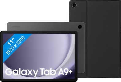 Samsung Galaxy Tab A9 Plus 11 Zoll 6GB/128GB Wi-Fi und 5G Grau + Book Case Schwarz ist nicht mehr verfügbar