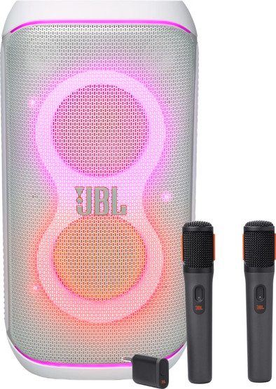 JBL Partybox Club 120 Weiß + Kabelloses Mikrofonset ist nicht mehr verfügbar