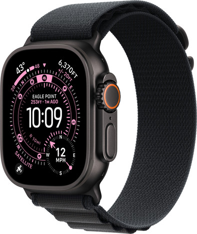 Apple Watch Ultra 3 Cellular 49 mm Schwarz Alpine Loop M ist nicht mehr verfügbar
