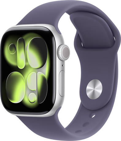 Apple Watch Series 11 42 mm Silber Sportarmband S/M ist nicht mehr verfügbar