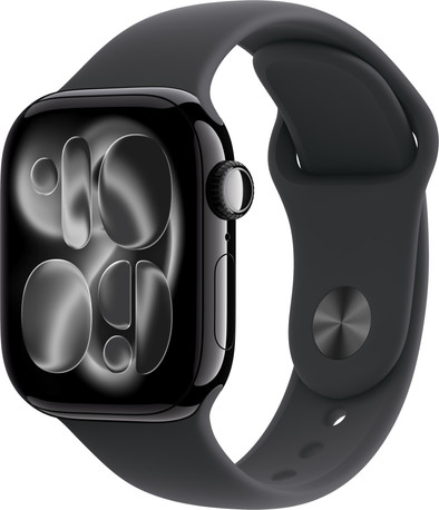 Apple Watch Series 11 Cellular 42 mm Schwarz Sportarmband S/M ist nicht mehr verfügbar