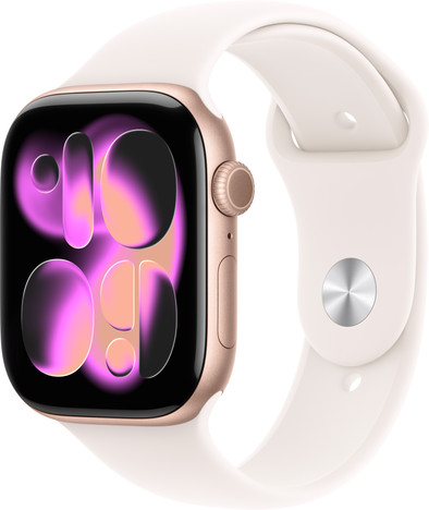 Apple Watch Series 11 46mm Rose Gold Sport Band S/M is no longer available