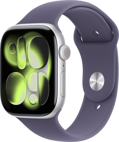 Apple Watch Series 11 46 mm Silber Sportarmband S/M ist nicht mehr verfügbar