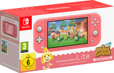 Nintendo Switch Lite Animal Crossing New Horizons Edition Pink is no longer available