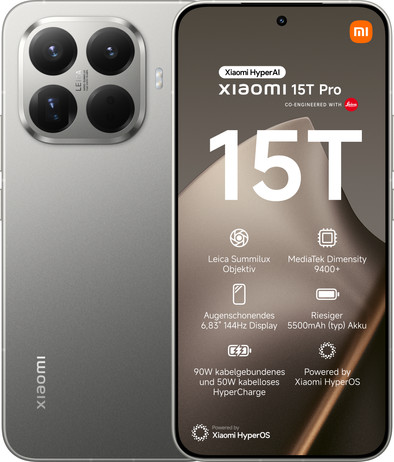 Xiaomi 15T Pro 512 GB Grau 5G ist nicht mehr verfügbar