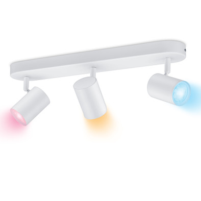 WiZ 3 spots Imageo white - Colored and White light - GU10 is no longer available