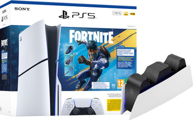 PlayStation 5 Slim mit Laufwerk Fortnite Set + Ladestation ist nicht mehr verfügbar