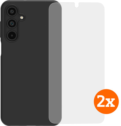 BlueBuilt Backcover Samsung Galaxy A16 4G/5G Schwarz + Panzerglas Doppelpack ist nicht mehr verfügbar