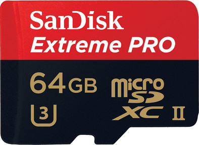 SanDisk MicroSDXC Extreme PRO, 64 GB, 275 MB/s, UHS-II ist nicht mehr verfügbar