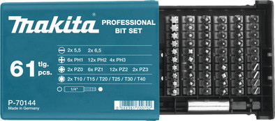 Makita 61teiliges Bitset P-70144 ist nicht mehr verfügbar