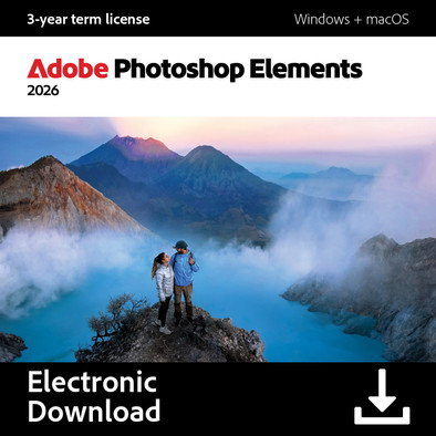 Adobe Photoshop Elements 2026 3 Jahre - Digital ist nicht mehr verfügbar