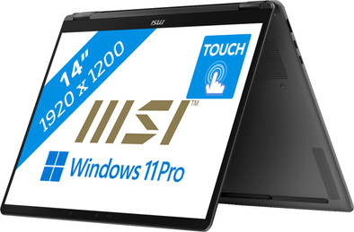 MSI Prestige 14 Flip AI+ D3MTG-049NL OLED QWERTY [Englische Tastatur] ist nicht mehr verfügbar