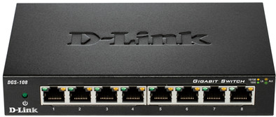 D-Link DGS-108 8-Port Gigabit Switch is no longer available